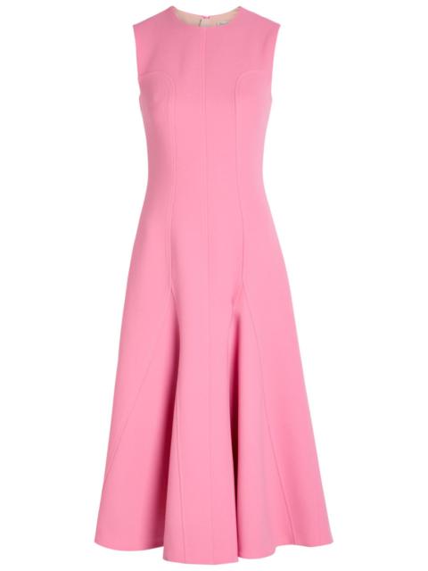 Emilia Wickstead Benicia Wool-crepe Midi Dress