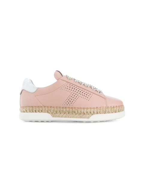 lace up espadrille sneakers