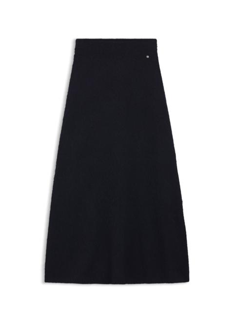 KNITTED SKIRT WITH LOGO CHARM