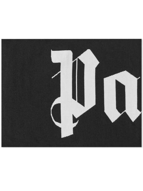 Palm Angels Macro Logo Scarf