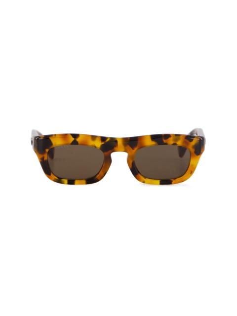 rectangular-frame sunglasses
