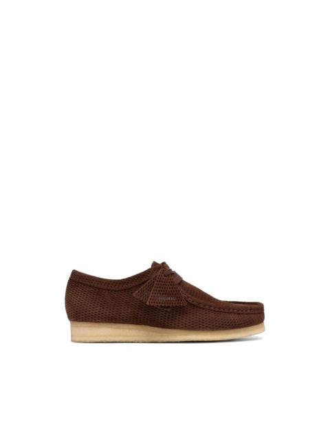 Wallabee suede Derby shoes