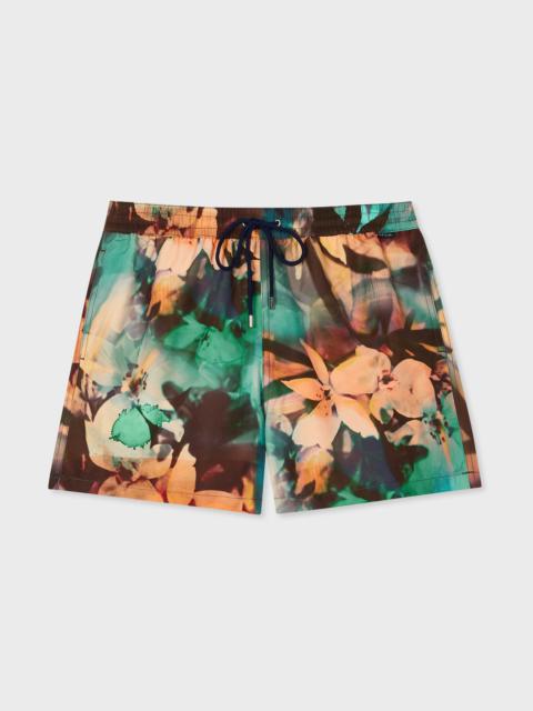 'Painted Photograph' Swim Shorts