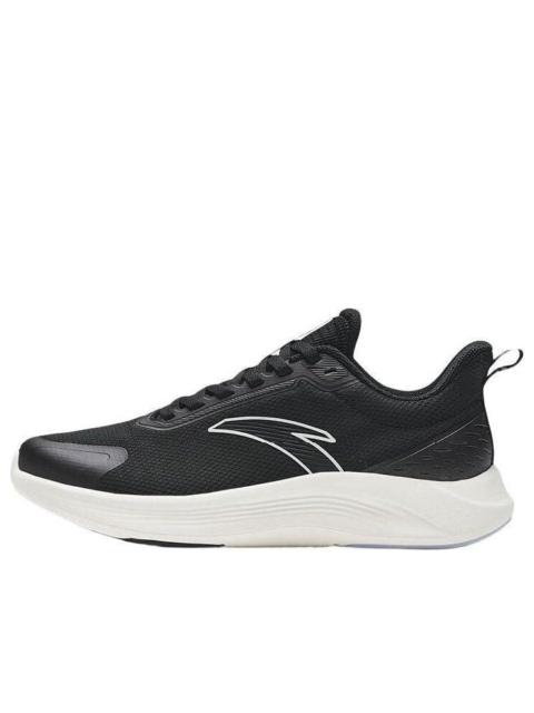 (WMNS) ANTA Running Series Sneakers 'Black White' 122335576-1