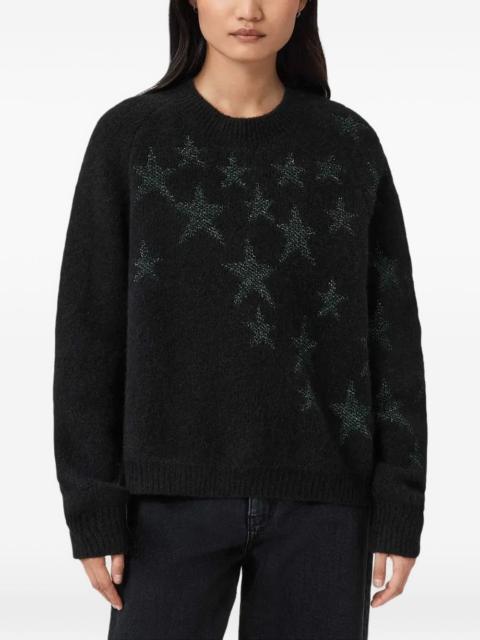 Cosmo star-detail sweater