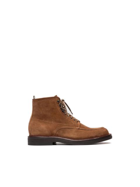 Aston Crepe 004 lace-up boots