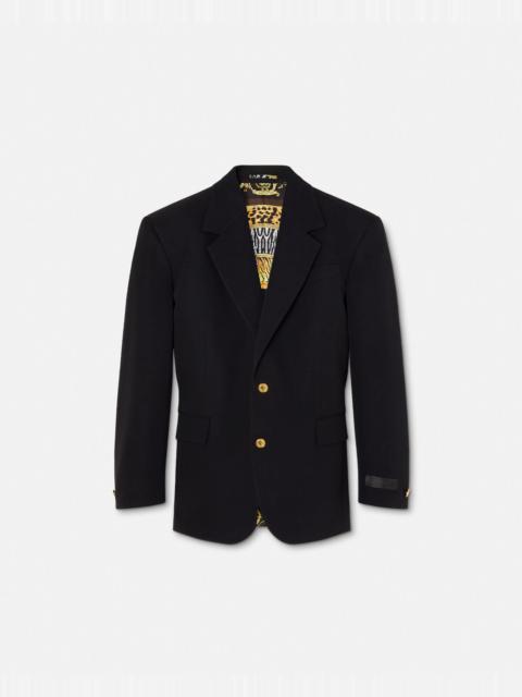 Wool Single-Breasted Blazer