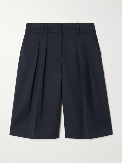 Bilbao Pleated Twill Shorts