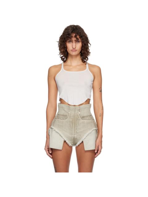 Off-White Temple Basic Cropped Tank Top