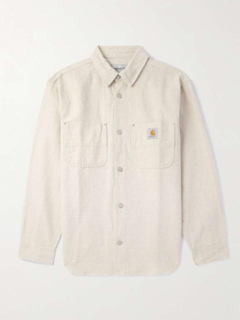 Walter Cotton and Linen-Blend Canvas Shirt Jacket