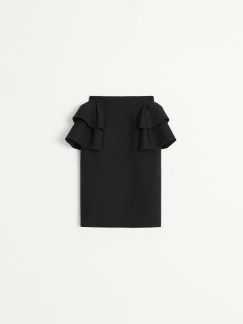 CREPE COUTURE MIDI SKIRT