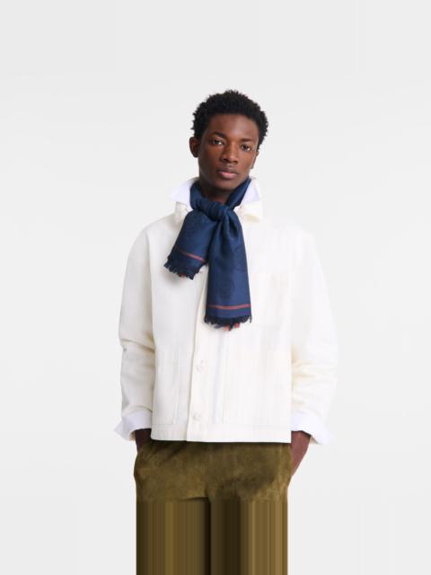 La Médaille Longchamp Shawl Navy - OTHER