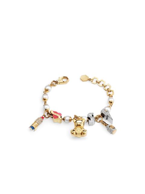 logo charm bracelet
