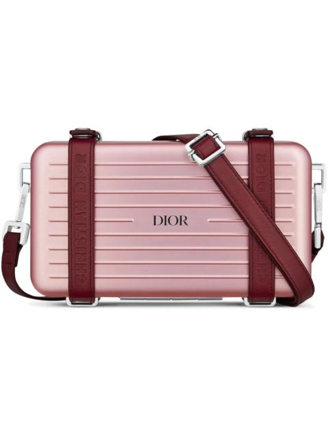 Dior x RIMOWA Personal Clutch On Strap Aluminium Pink