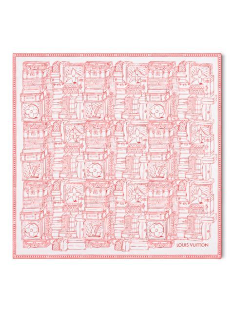 My LV Luggage Square 90