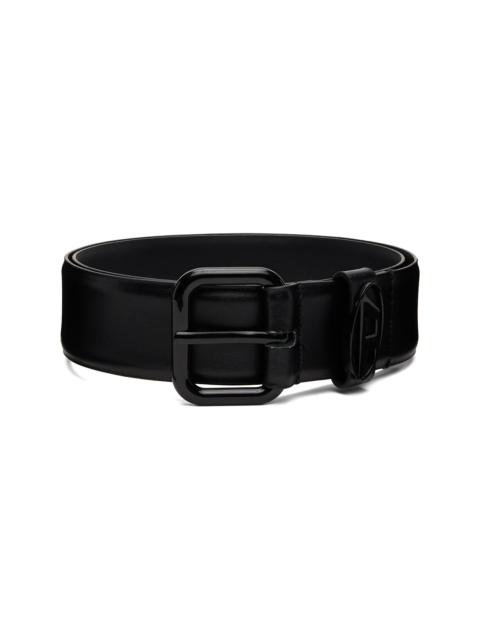 Black B-1dr Oval D Loop Belt