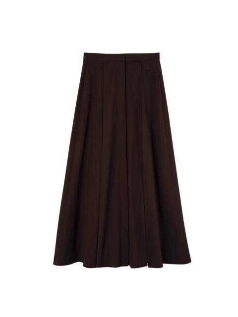 Midi skirt Ebony - Popelin