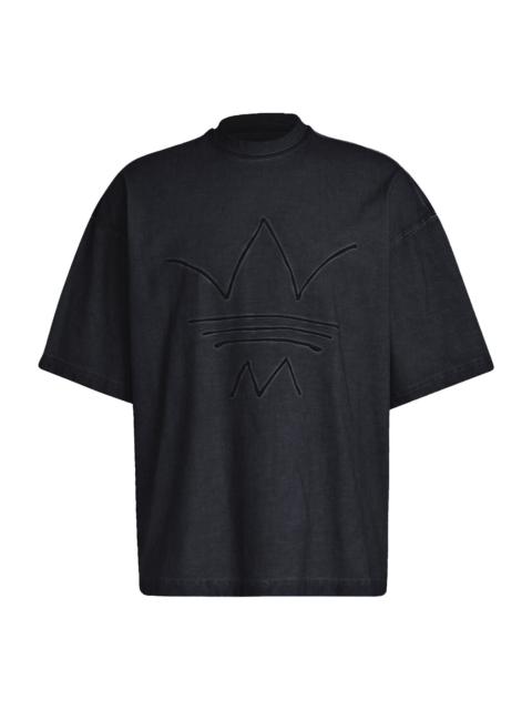 adidas originals MENS Abstract Embroidered Short Sleeve Black GN3323