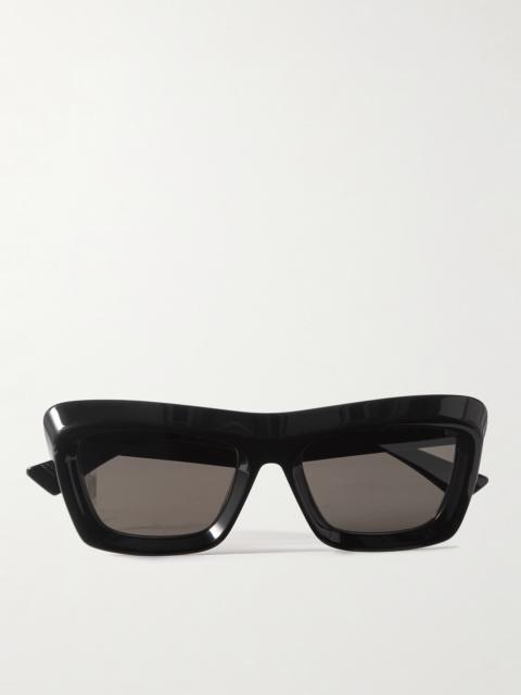 Oversized Square-frame Acetate Sunglasses