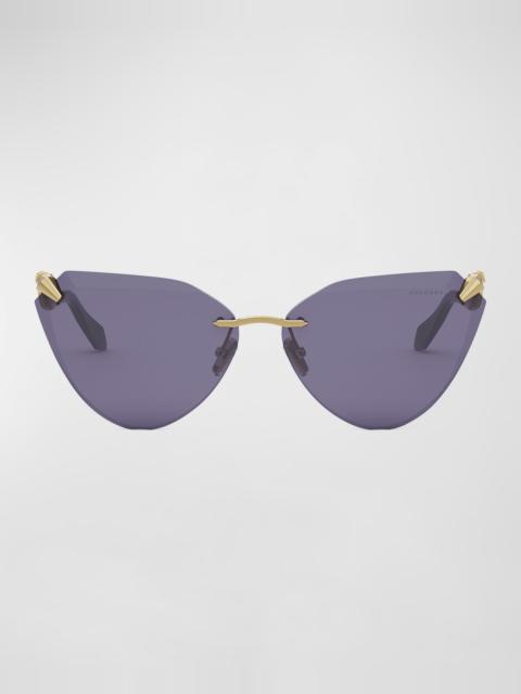 Serpenti Viper Cat-Eye Sunglasses