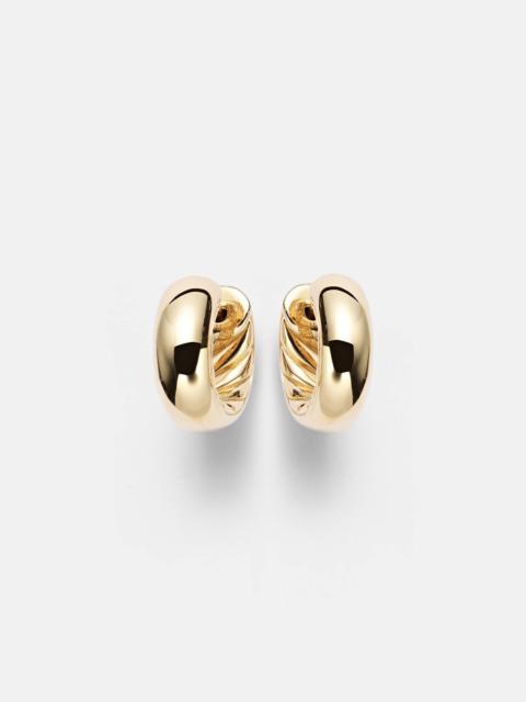 DY Mercer® Micro 18kt gold hoop earrings
