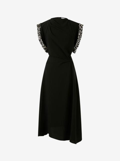LERONIA MIDI SEQUIN DRESS