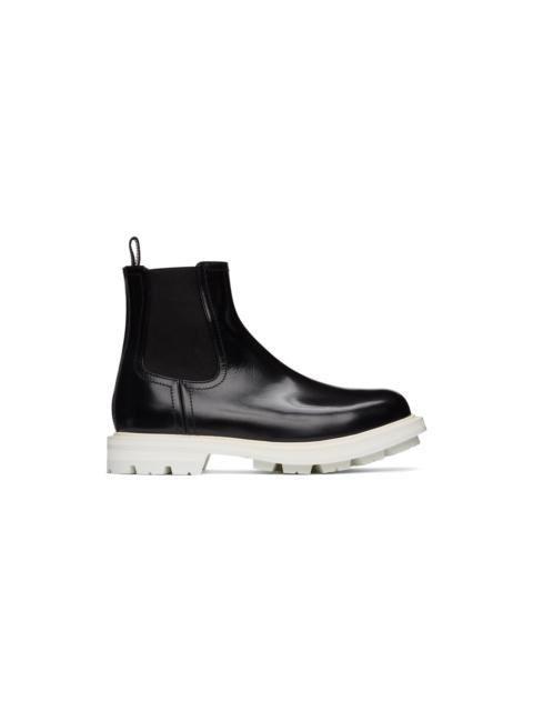 Black Worker Chelsea Boots