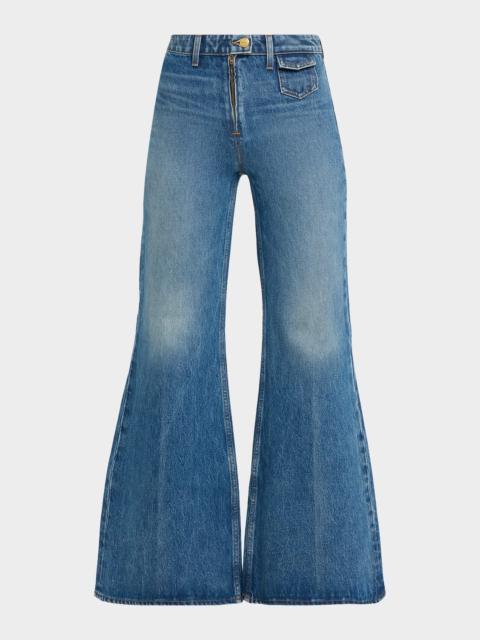 Odelia High-Rise Flare Jeans