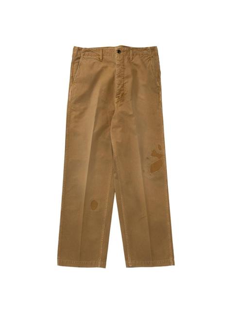 CHINO PANTS CRASH LT.BROWN