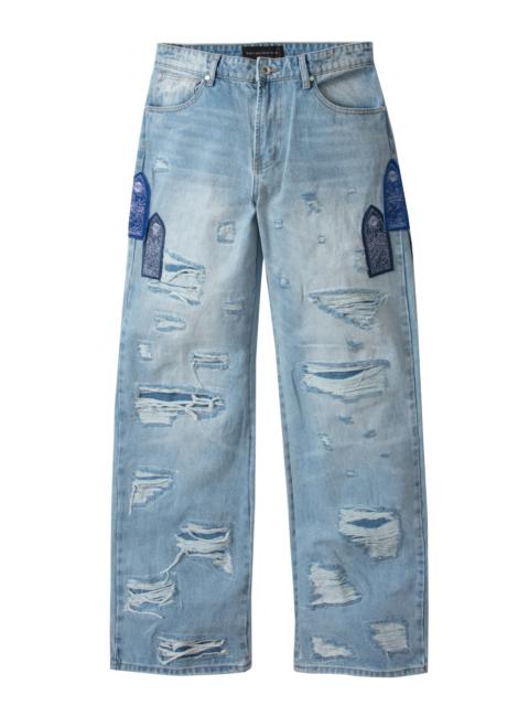 SIDE PATCH RELAXATION DENIM