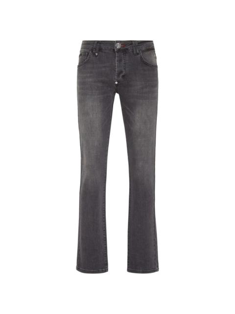 Supreme Iconic low-rise straight-leg jeans