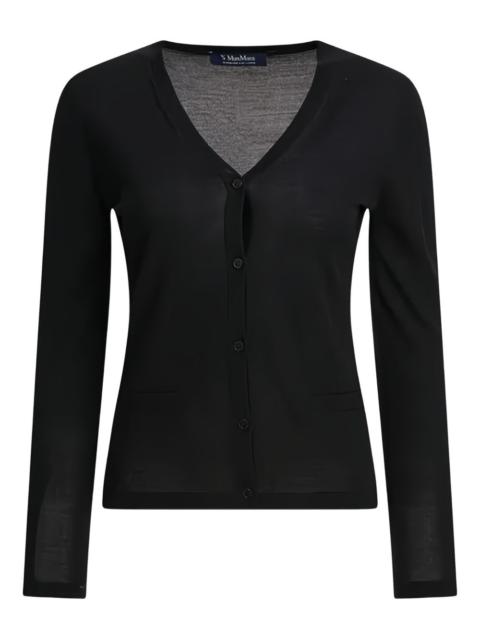 V-neck button cardigan