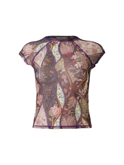 Dora Mesh Jersey T-Shirt multi