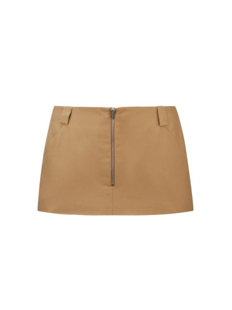 ALBA MINI SKIRT CAMEL