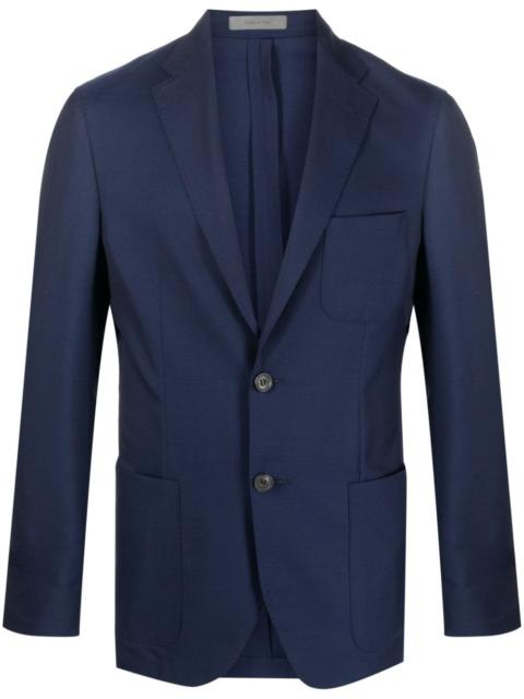 single-breasted blazer