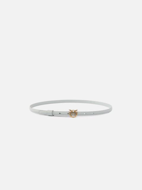 THIN BELT WITH LOVE BIRDS BUCKLE, 1CM