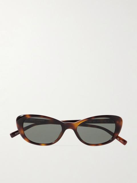 Cat-eye tortoiseshell acetate sunglasses Tortoiseshell