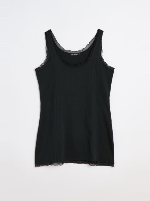 Our Legacy Dusk Dress Washed Black Legacy Jersey