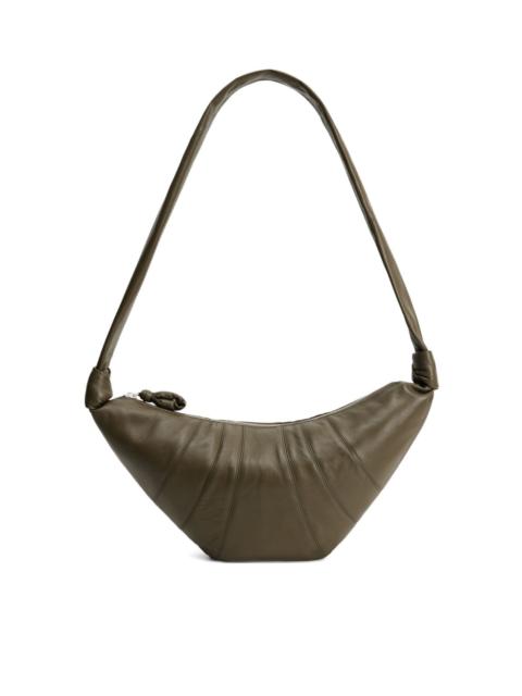 MEDIUM CROISSANT PANELLED SHOULDER BAG