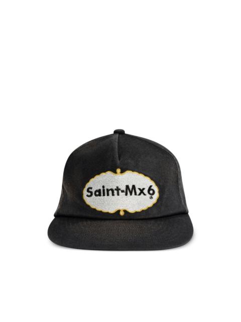 logo-embroidered cap