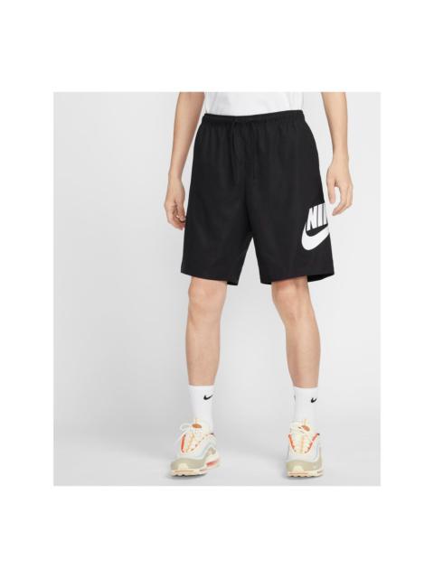 Nike Club Woven Short 'Black White' FN3304-010