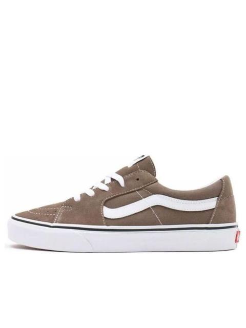 Vans SK8-Low Breathable Wear-resistant Non-Slip Low Tops Casual Skateboarding Shoes Unisex Brown VN0