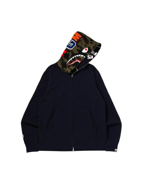 BAPE Crazy Face Full Zip Hoodie 'Navy'