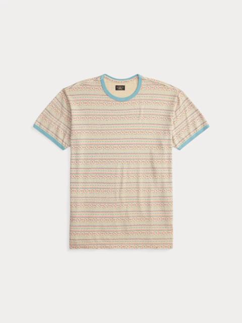 Print Jersey Ringer T-Shirt
