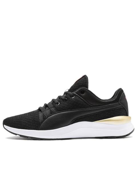 (WMNS) PUMA Adela Core Black/White/Gold Low sneakers 370544-01