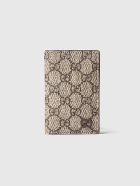 GG long card case with GG detail