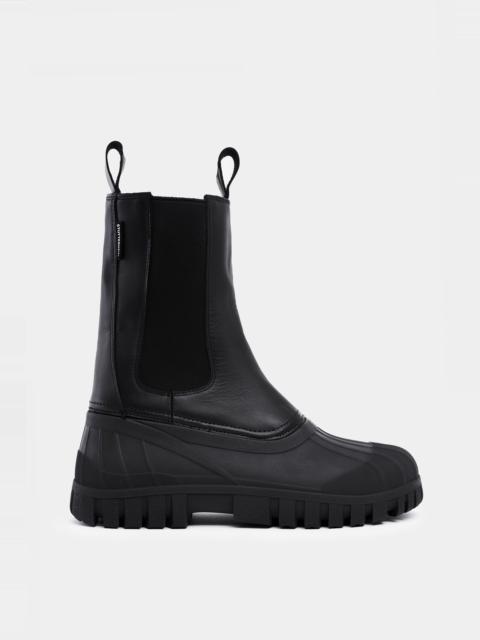 Patrol Boot Shaft Leather Black