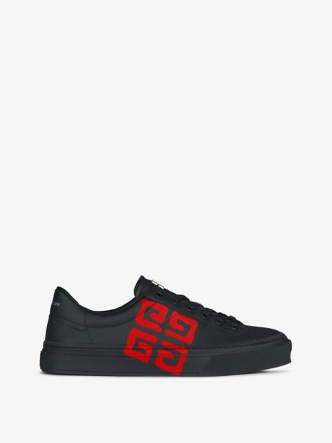 CITY SPORT SNEAKERS WITH 4G SPRAY PRINT