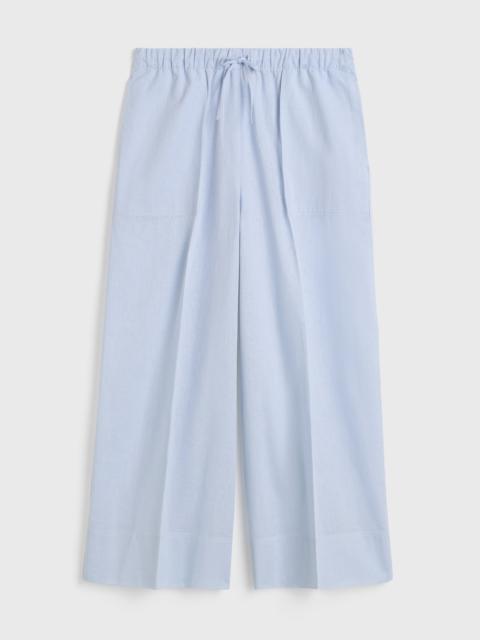 Wide summer trousers sky