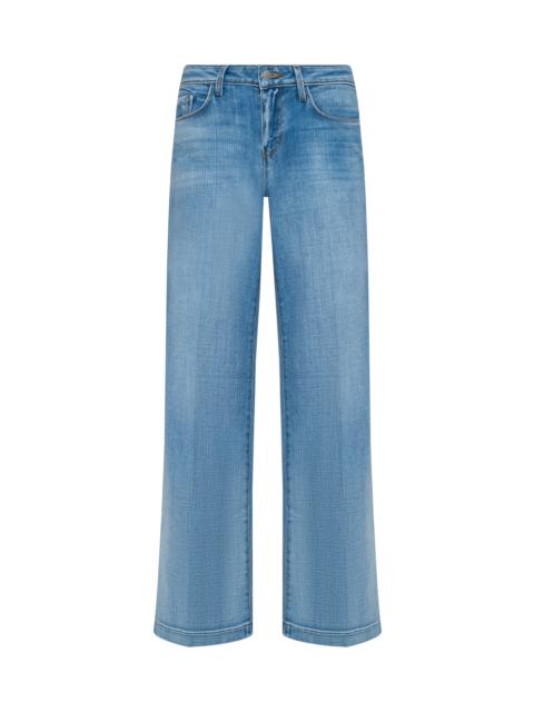 Joanne Low-Rise Wide-Leg Jean